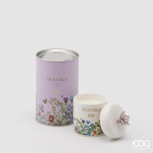 Candele Di Cera 13 Cm Botanika Mor Kutulu Mum