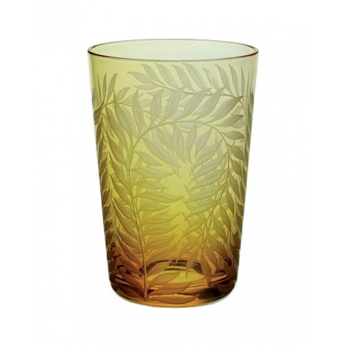 Feuilles - Tumbler 125 Mm Mandalina Renkli Bardak