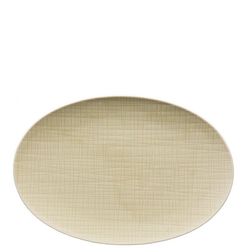 Mesh Cream 30 Cm Oval Servis Tabağı