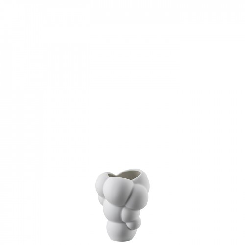 Miniature Vases Skum White Matt 10 Cm Vazo