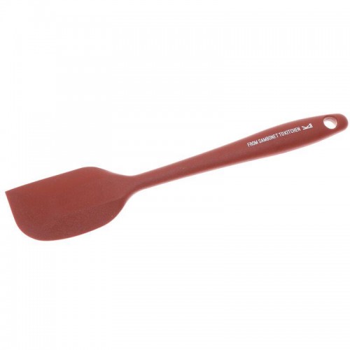 Sambonet Kitchen 20 Cm Kırmızı Renk Siilikon Eğimli Spatula