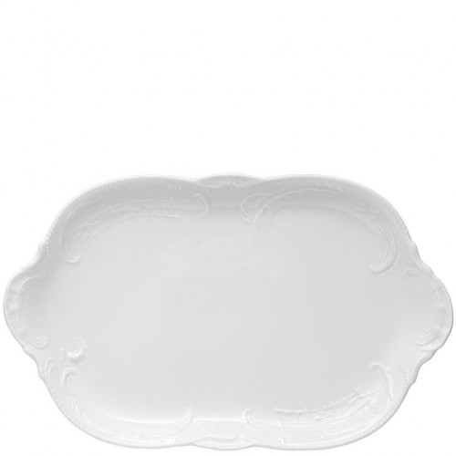 Sanssouci White 38 Cm Oval Servis Tabağı