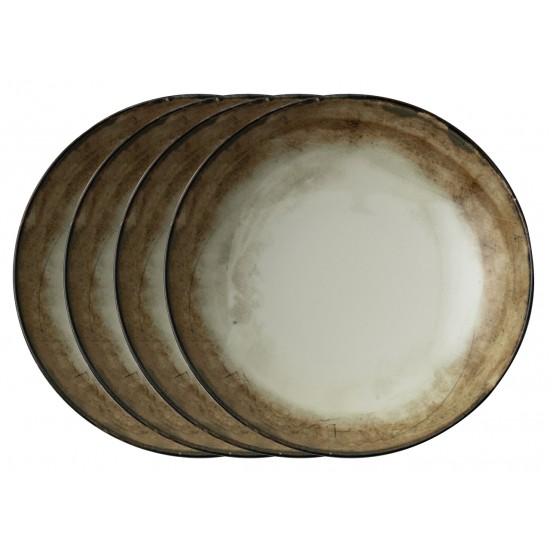 Shade Earth Porcelain 4 Parça 32 Cm Pizza Tabağı