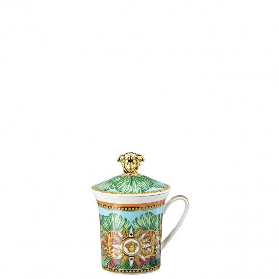 Versace Jungle Animalier Kapaklı 30. Yıl Mug